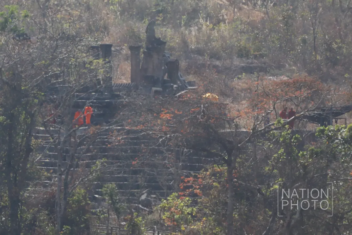ผช.ทูตทหาร 10 ประเทศ ลงพื้นที่ผามออีแดง เยี่ยมบ้านถูกระเบิด