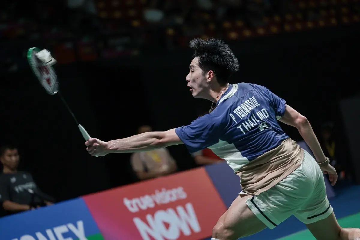 LIVE สด แบดมินตัน 'อิคคิว พณิชพล พบ จู ซวน เฉิน' Thailand Masters 2026