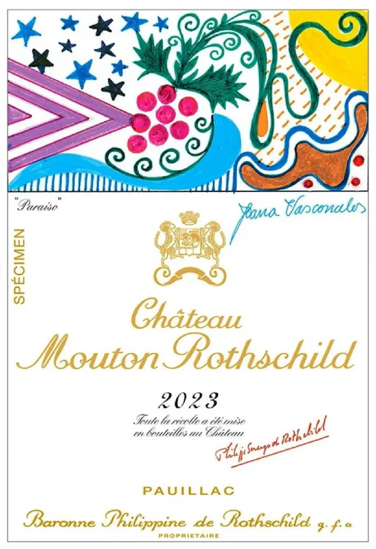 ชาโต มูตง ฮร็อธส์ชิลด์ : ฉลากอมตะนิรันดร์กาล