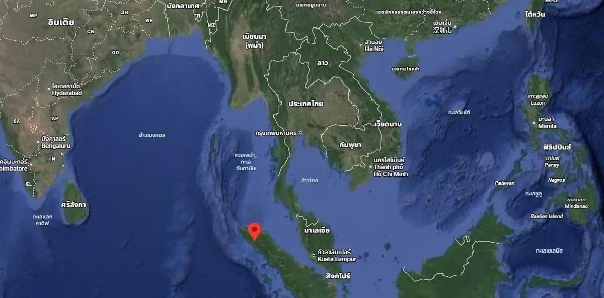 แผ่นดินไหวซ้ำ 2 ครั้ง สุมาตราเขย่าแรง สั่นสะเทือนใกล้ ภูเก็ต-สตูล