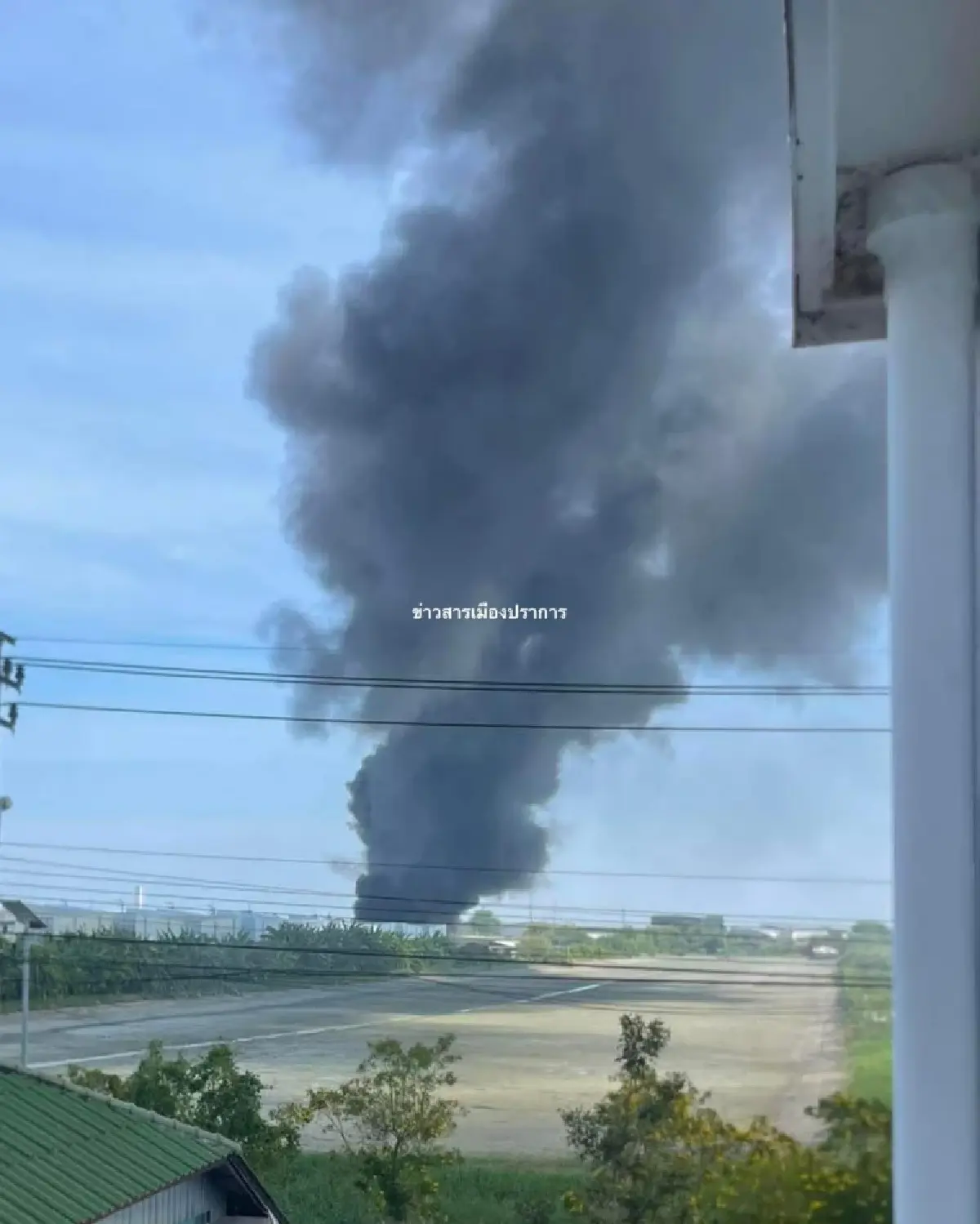 สมุทรปราการ ไฟไหม้อีกแล้ว ร้านรับซื้อของเก่า ซอยยิ่งเจริญ บางพลี