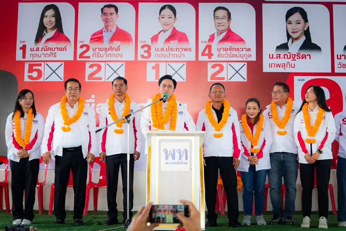 ‘ยศชนัน’ ปลุก พท.ยกสุโขทัย แก้น้ำท่วม-น้ำแล้ง กวาดล้างยาเสพติด