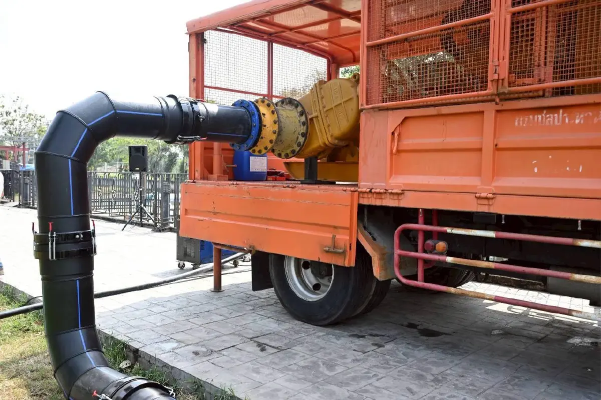 เกษตรฯเปิดนวัตกรรม ทุ่นยางพาราดักผักตบชวา ท่อHDPE เพื่อชลประทานไทย