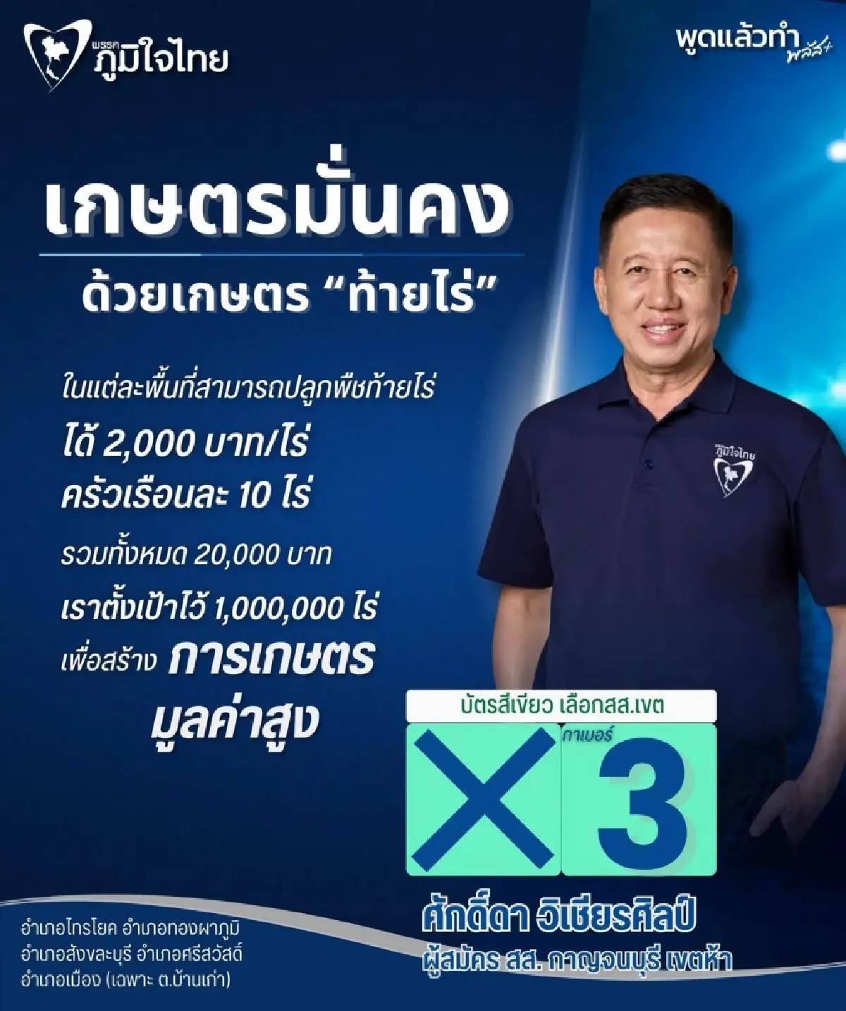 ‘อำนาจรัฐ’ชี้ขาด ‘กาญจน์’ เดิมพัน ‘ศักดิ์ดา’ฟัด ‘พยัคฆ์หนุ่ย’