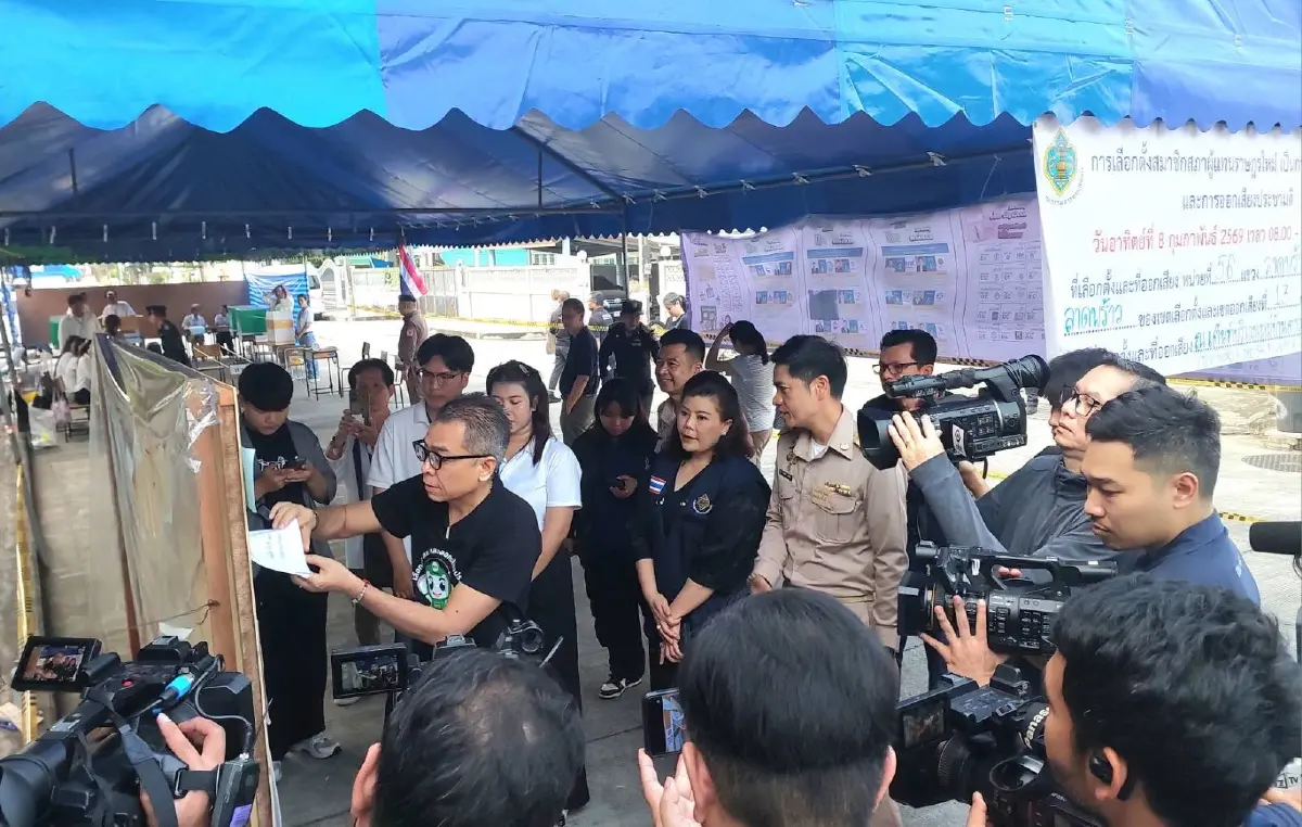 ลาดพร้าวถนนโล่ง เลือกตั้ง 69 'แสวง' รุดใช้สิทธิ์ ย้ำจัดการโปร่งใส