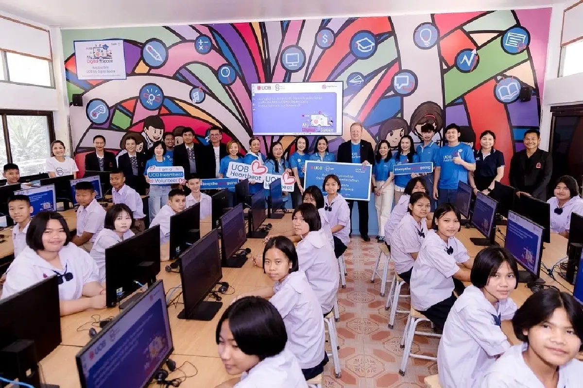 ยูโอบี ประเทศไทย ยกระดับห้องเรียนดิจิทัล จาก 'การเข้าถึง' สู่ 'ศักยภาพการใช้งาน'