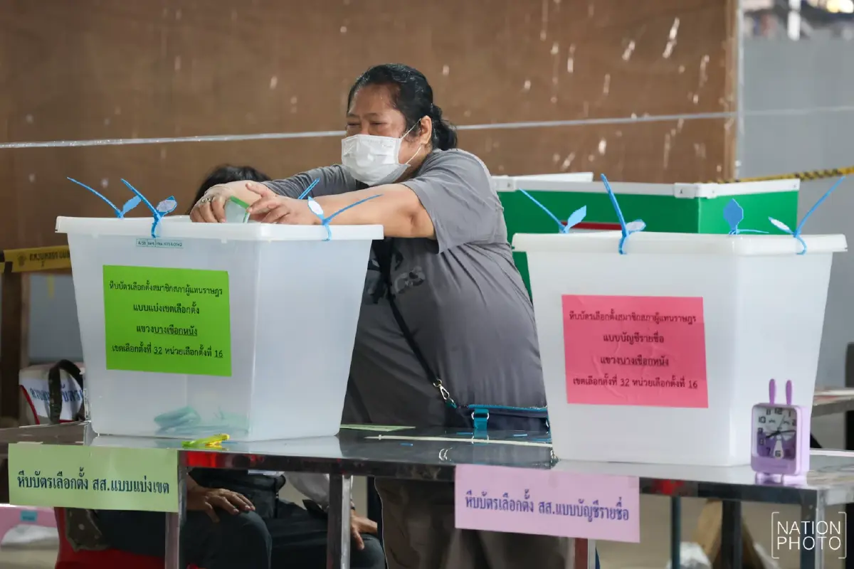 เลือกตั้ง 2569 ตลิ่งชันคึกคัก ประชาชน แห่ใช้สิทธิ 'สส.-ประชามติ'