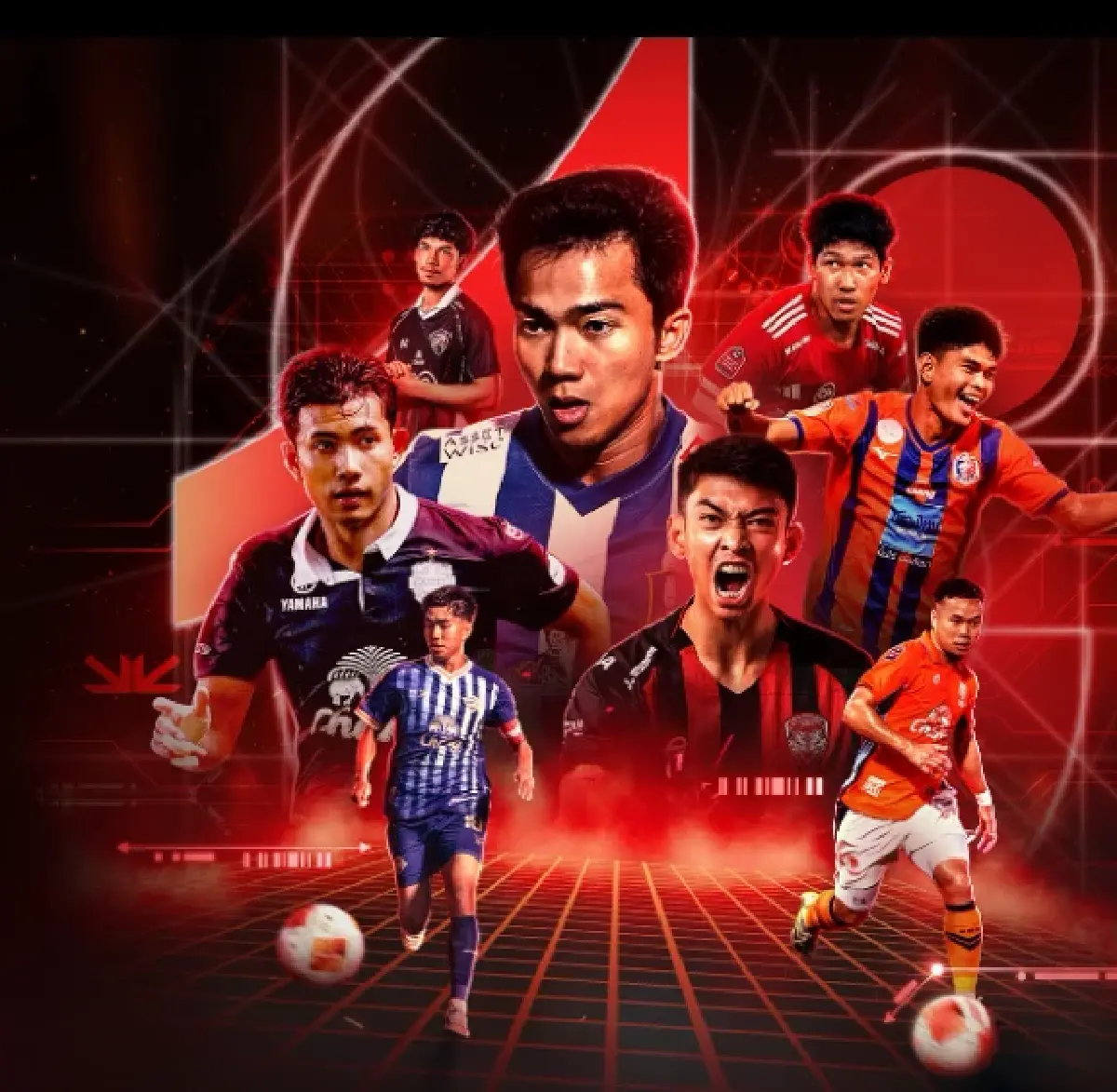 ฟุตบอลไทย 'บุรีรัมย์ ยูไนเต็ด พบ ทรู แบงค็อก' ดูบอลสดฟรี ไทยลีกหนึ่ง