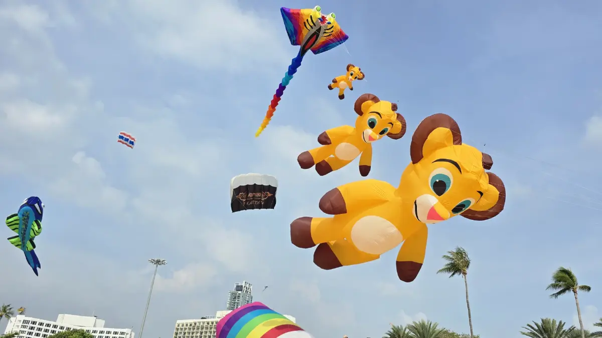 เริ่มแล้ว ‘เทศกาลว่าวนานาชาติ’  PATTAYA INTERNATIONAL KITE ON THE BEACH 2026 ถึงวันที่ 1 มี.ค. 69