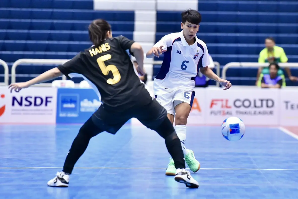 ฟุตซอลหญิงไทย ถล่ม มาเลเซีย 8-0 ลิ่วรอบรองฯ ชิงแชมป์อาเซียน 2026
