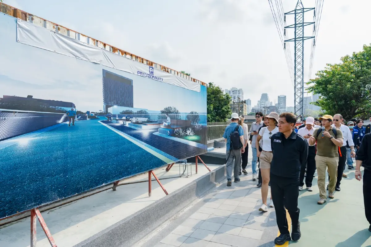 ส่อง 'สะพานเขียว' โฉมใหม่! เชื่อมสวนลุมฯ-เบญจกิติ เสร็จกลางปี 69