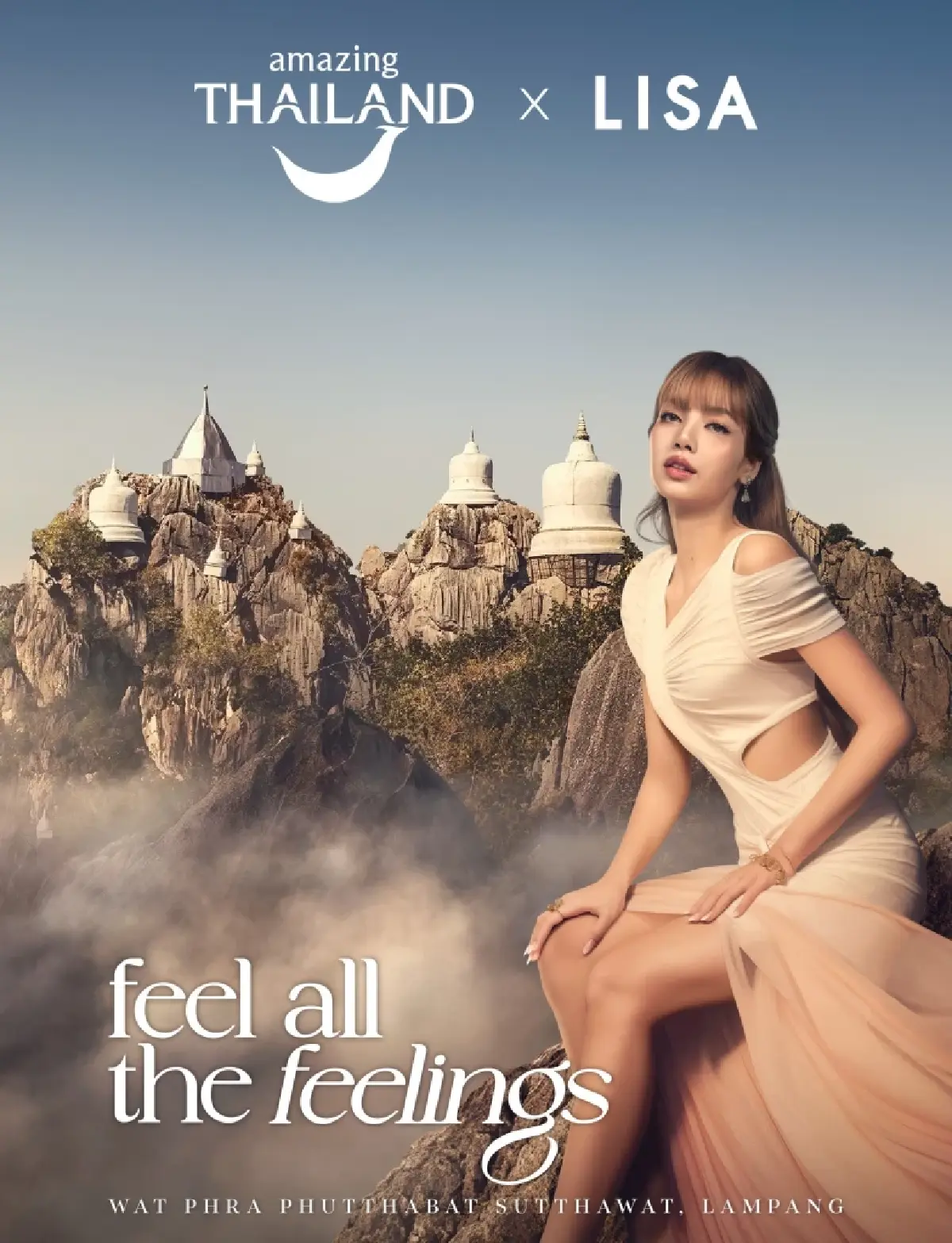 ได้เวลาตามรอย ลิซ่าเที่ยวไทย ยล เจดีย์ลอยฟ้าลำปาง Amazing Thailand