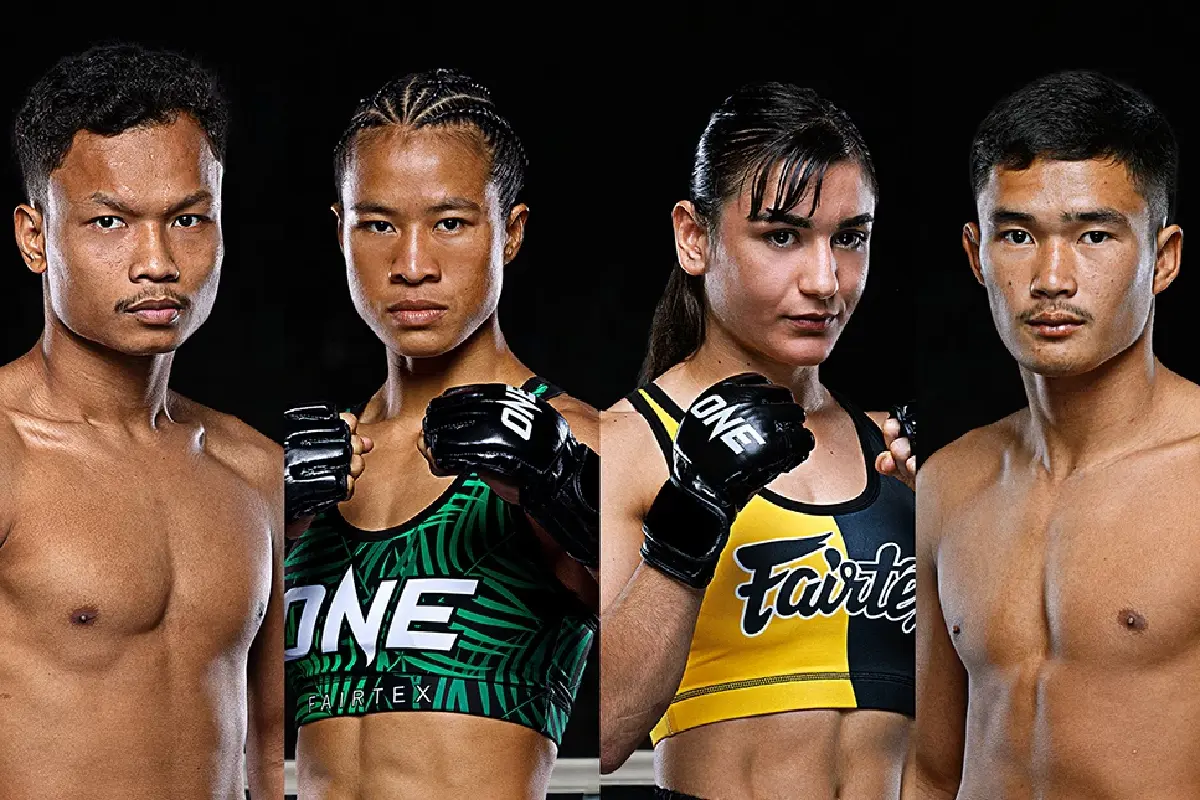 ดูมวยสด 'เวโร vs เชียร์' คู่เอกศึก ONE ลุมพินี โปรแกรมมวยวันนี้ 14 คู่