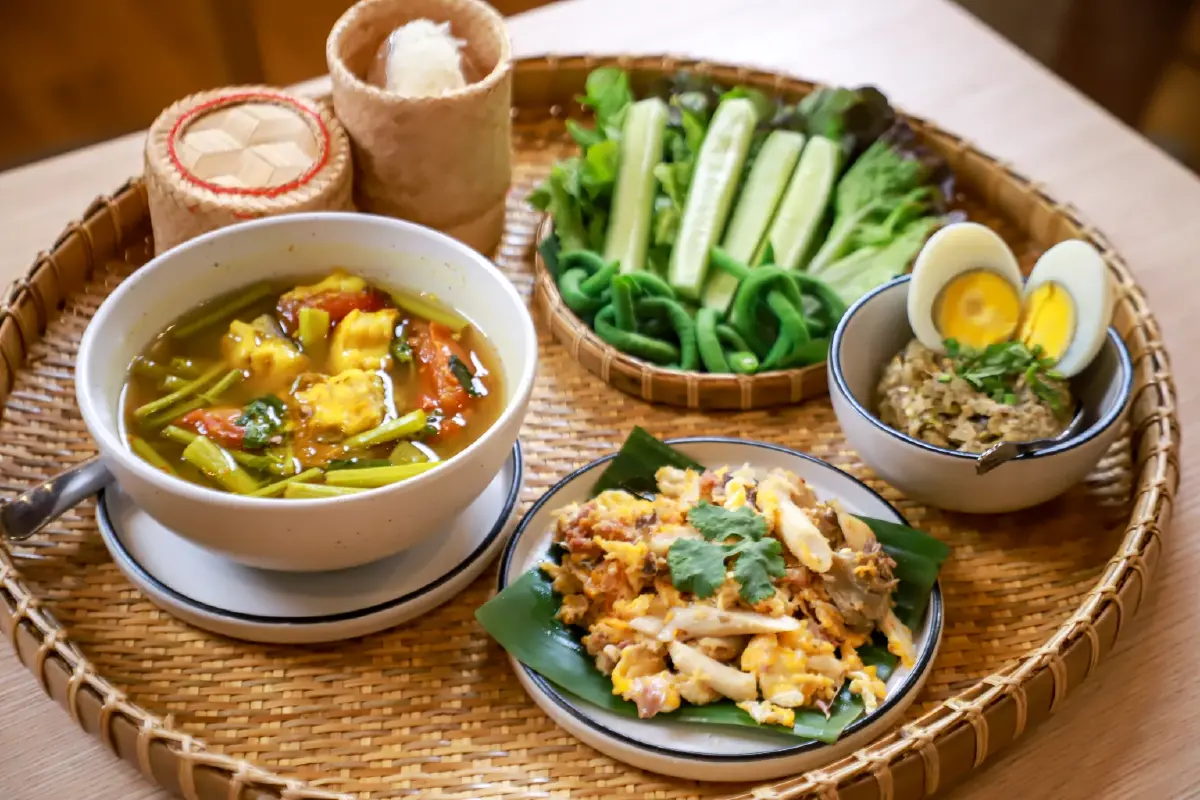 ‘อาหารเหนือ’ เมืองน่าน ‘ลาบหมูคั่ว’ ณ ‘ร้านบิ๊กแบ่งปัน’ ลำแต้ๆ