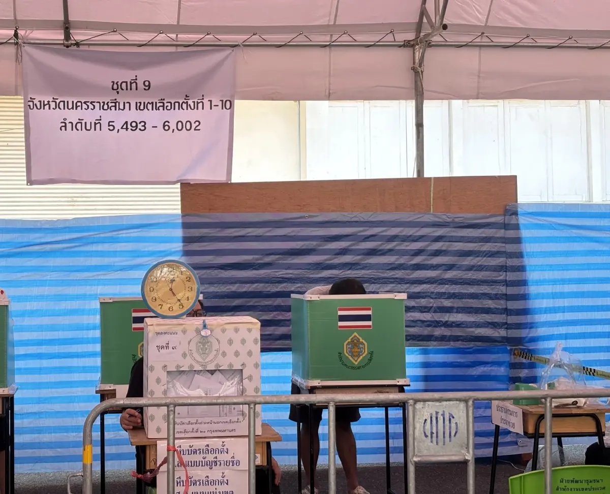 ประเวศคึกคัก ใช้สิทธิเลือกตั้งล่วงหน้า ‘ราม 2’ จัดระเบียบดี เข้าคูหาไม่ถึง 5 นาทีเสร็จ