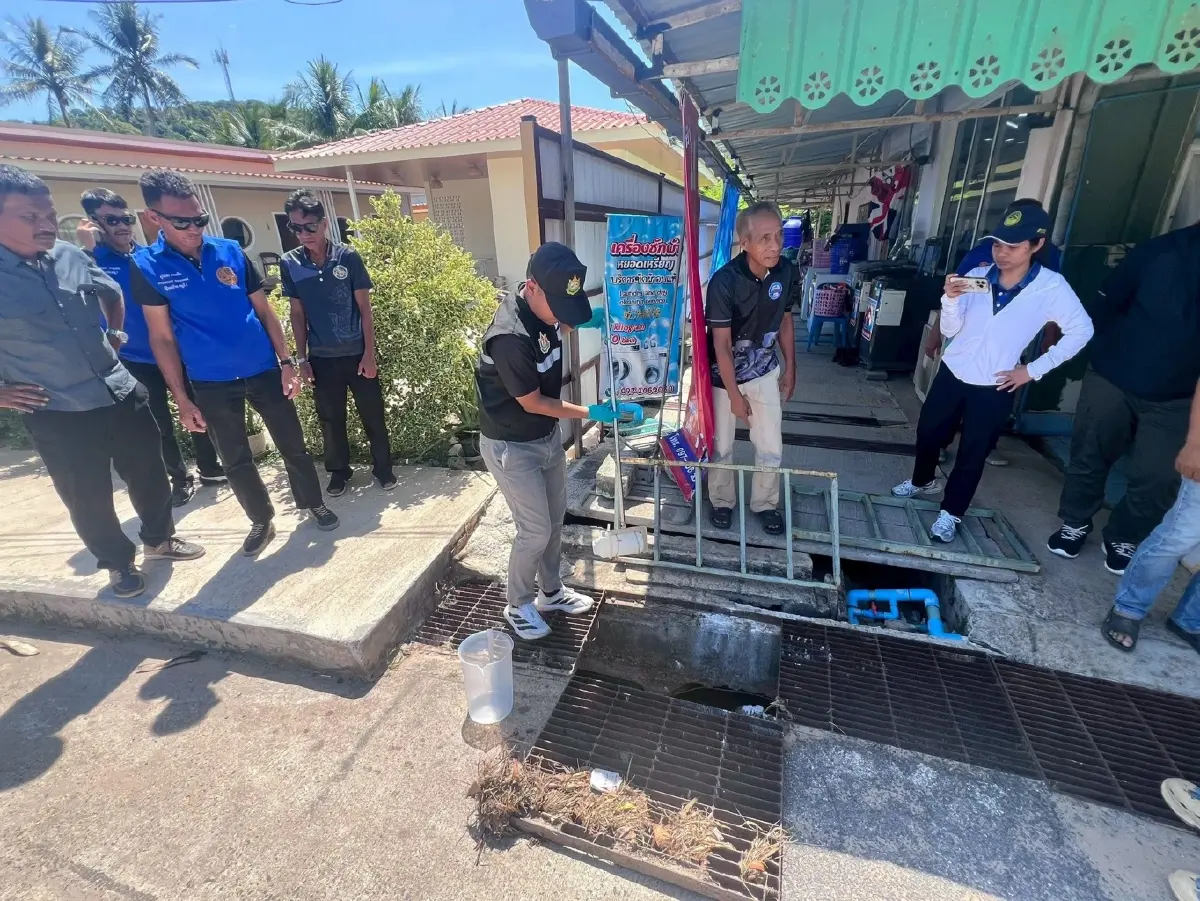 'สุชาติ' สั่งด่วน แก้ปัญหาน้ำเสียหาดโล๊ะปาเหรด จ.พังงา หวั่นกระทบท่องเที่ยว-ปชช.