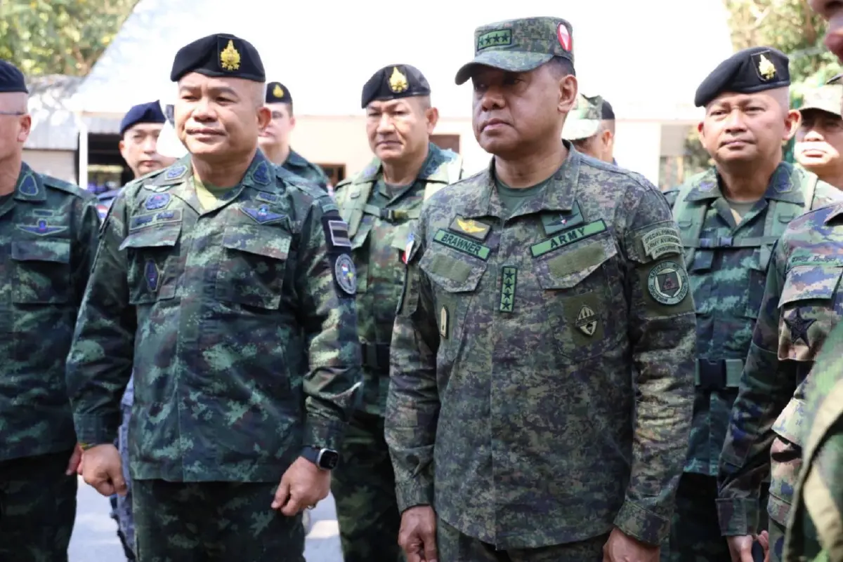 มทภ.2 นำ เสธทหารฟิลิปปินส์ ลุยรังสแกมเมอร์โอร์เสม็ด ช่องจอม