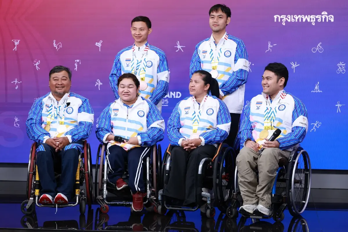 เปิดใจ 3 นักกีฬาเหรียญทอง พาราเกมส์ทีมชาติไทย ยิงปืน แบด โบว์ลิ่ง