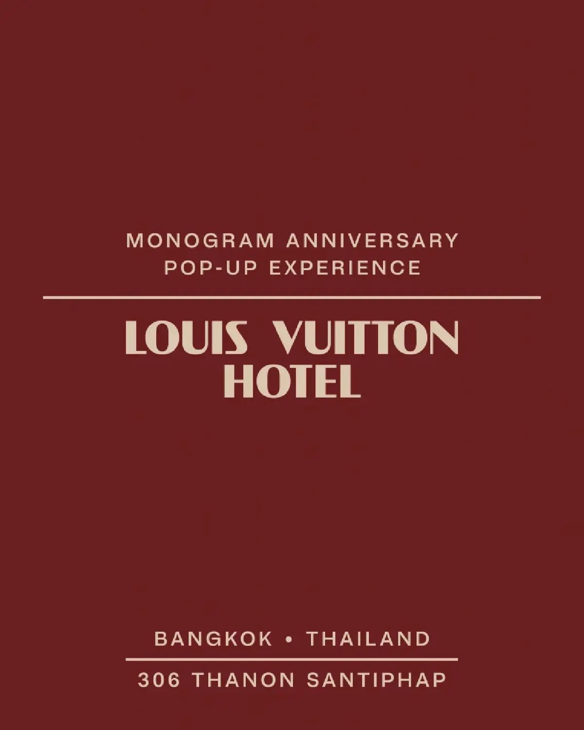 'โรงแรมหลุยส์วิตตอง' ครั้งแรกในไทย ปักหมุดที่ 'บ้านตรอกถั่วงอก'
