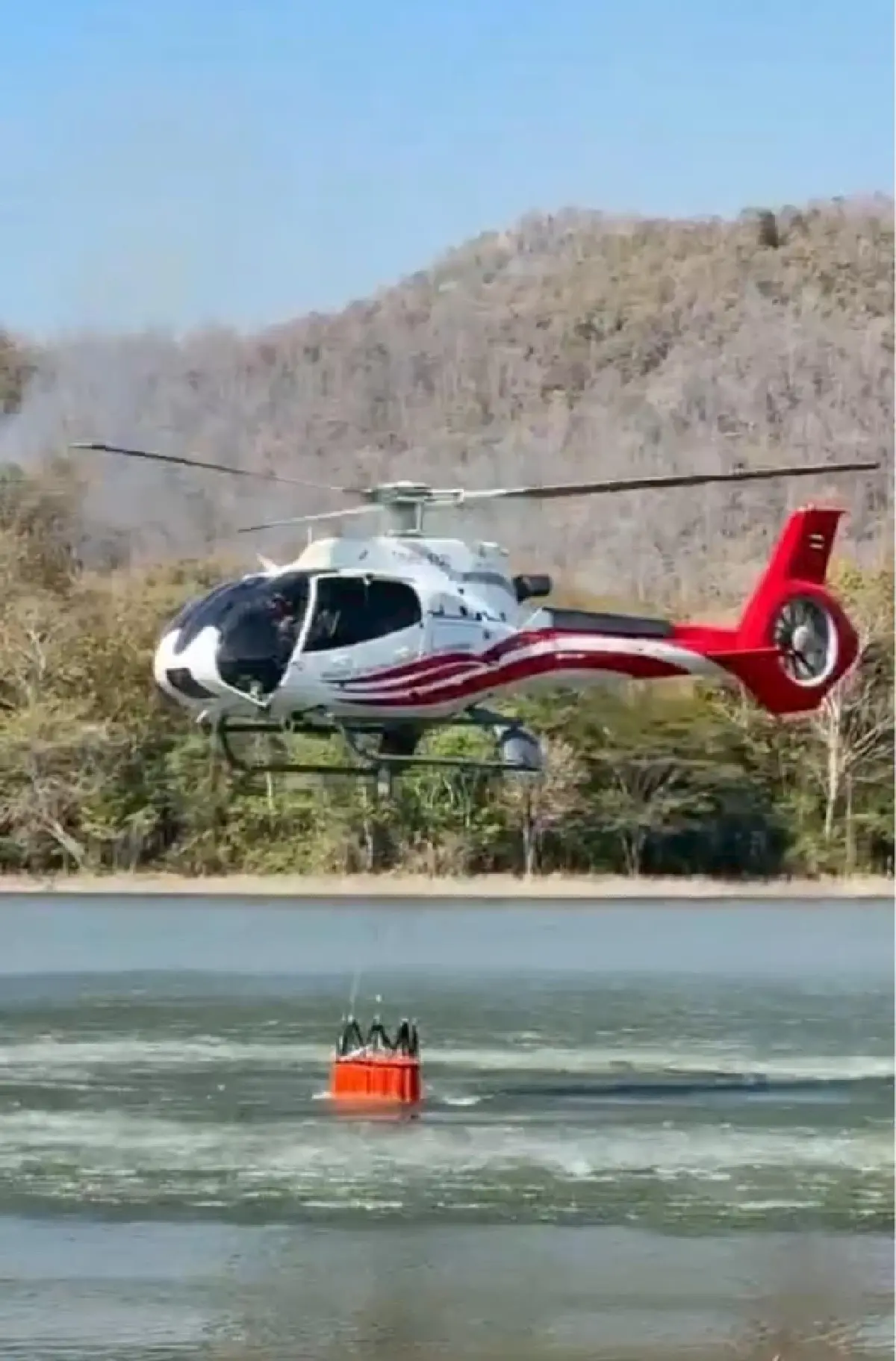 ทส. ส่ง ฮ. ทิ้งน้ำ 1.2 หมื่นลิตร ดับไฟป่าเชียงใหม่ สกัด PM2.5 ภาคเหนือ