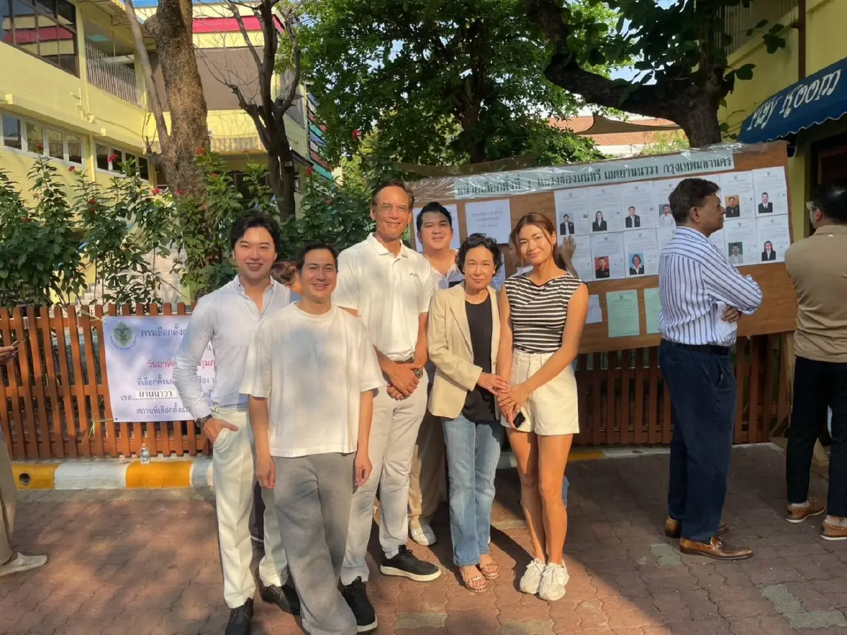 'แกนนำ ปชป.' ออกไปเลือกตั้ง69 พร้อมเพรียง ชวนคนใช้สิทธิ์เต็มที่