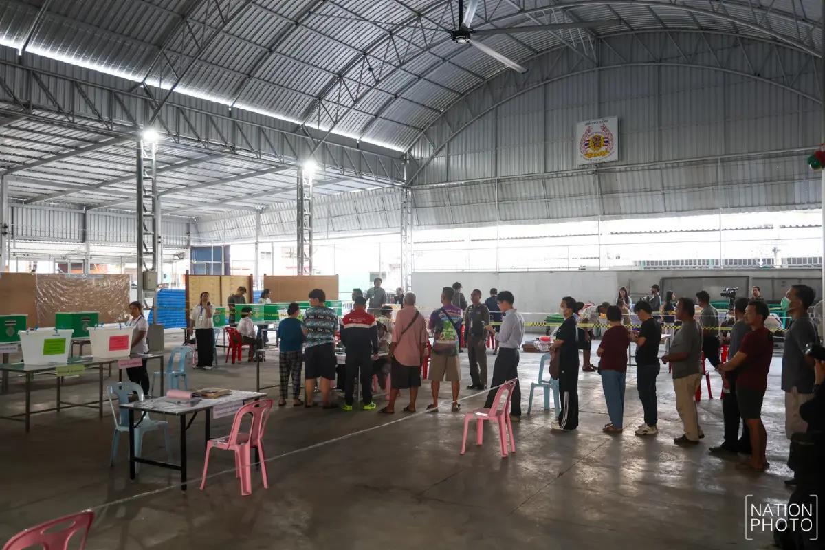 เลือกตั้ง 2569 ตลิ่งชันคึกคัก ประชาชน แห่ใช้สิทธิ 'สส.-ประชามติ'