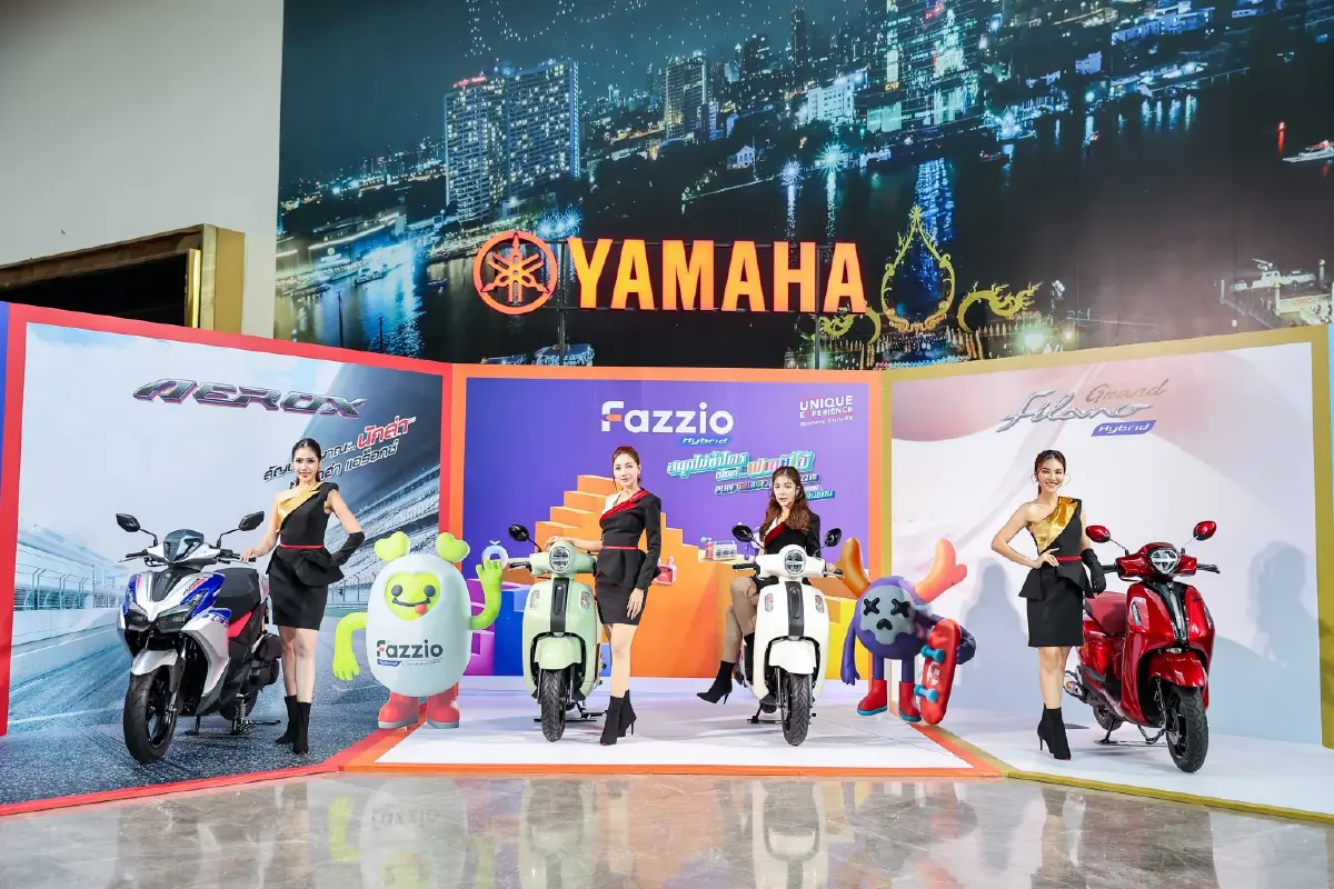  ยามาฮ่า ลุย เอที เพิ่มรุ่นเริ่มต้น FAZZIO ขยับ MAX Series  YAMALUBE