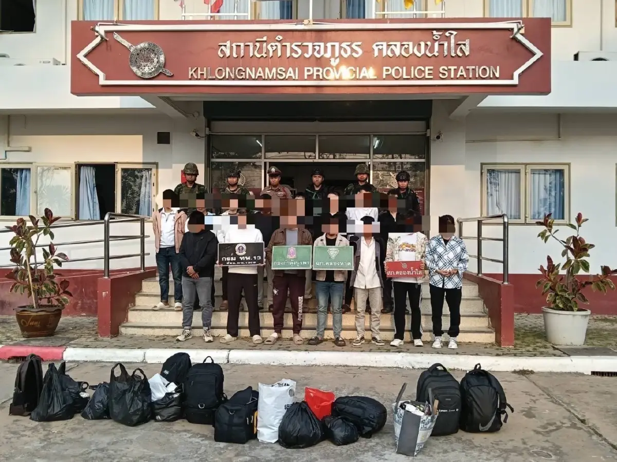 นรกปอยเปตแตก 16 สแกมเมอร์จีนหนีตาย ทหาร กกล.บูรพา จับหมด