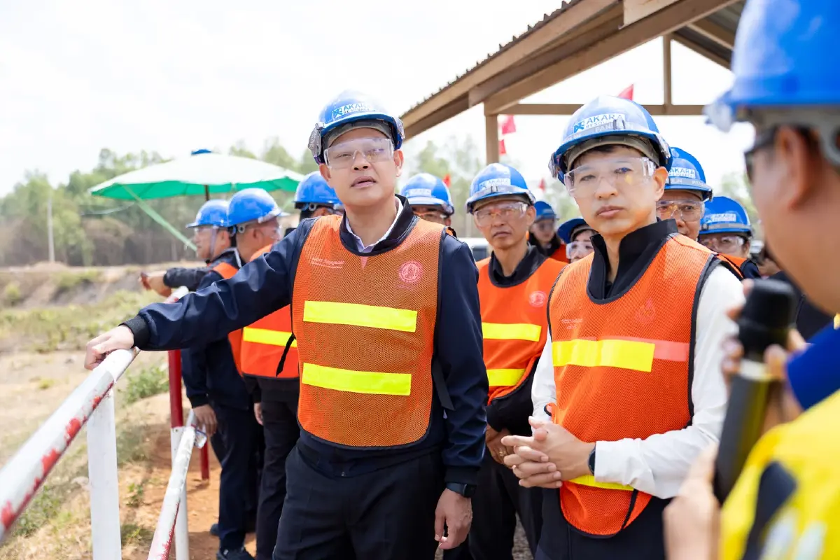 'ธนกร' บุกเหมืองทองอัครา หลังยุติข้อพิพาท กำชับคุมเข้มสิ่งแวดล้อม-ดูแลชุมชน