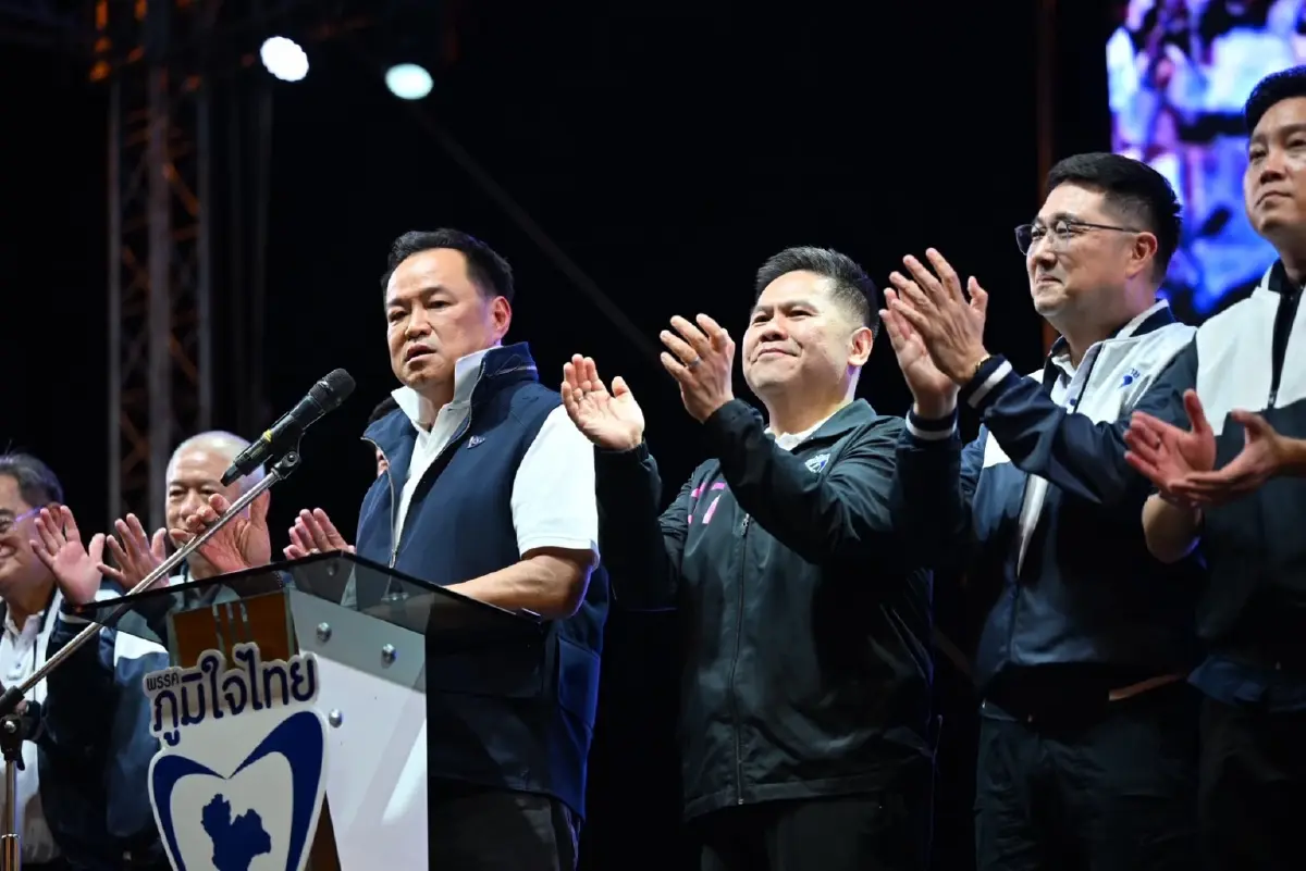 'อนุทิน' อ้อน คนสุพรรณฯ เลือก 'ภท.' ยกทีม ดันพัฒนาพื้นที่-ประเทศ