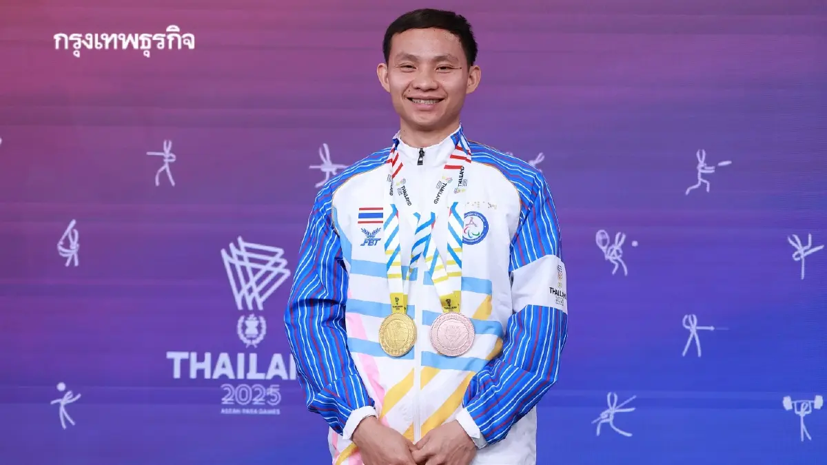 เปิดใจ 3 นักกีฬาเหรียญทอง พาราเกมส์ทีมชาติไทย ยิงปืน แบด โบว์ลิ่ง