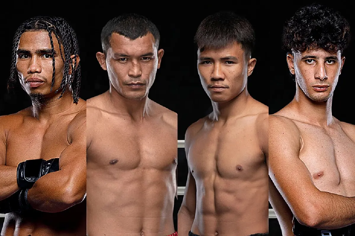 ดูมวยสด 'อภิวัฒน์ vs ปานเผด็จ' คู่เอก ONE ลุมพินี โปรแกรมมวยวันนี้ 14 คู่