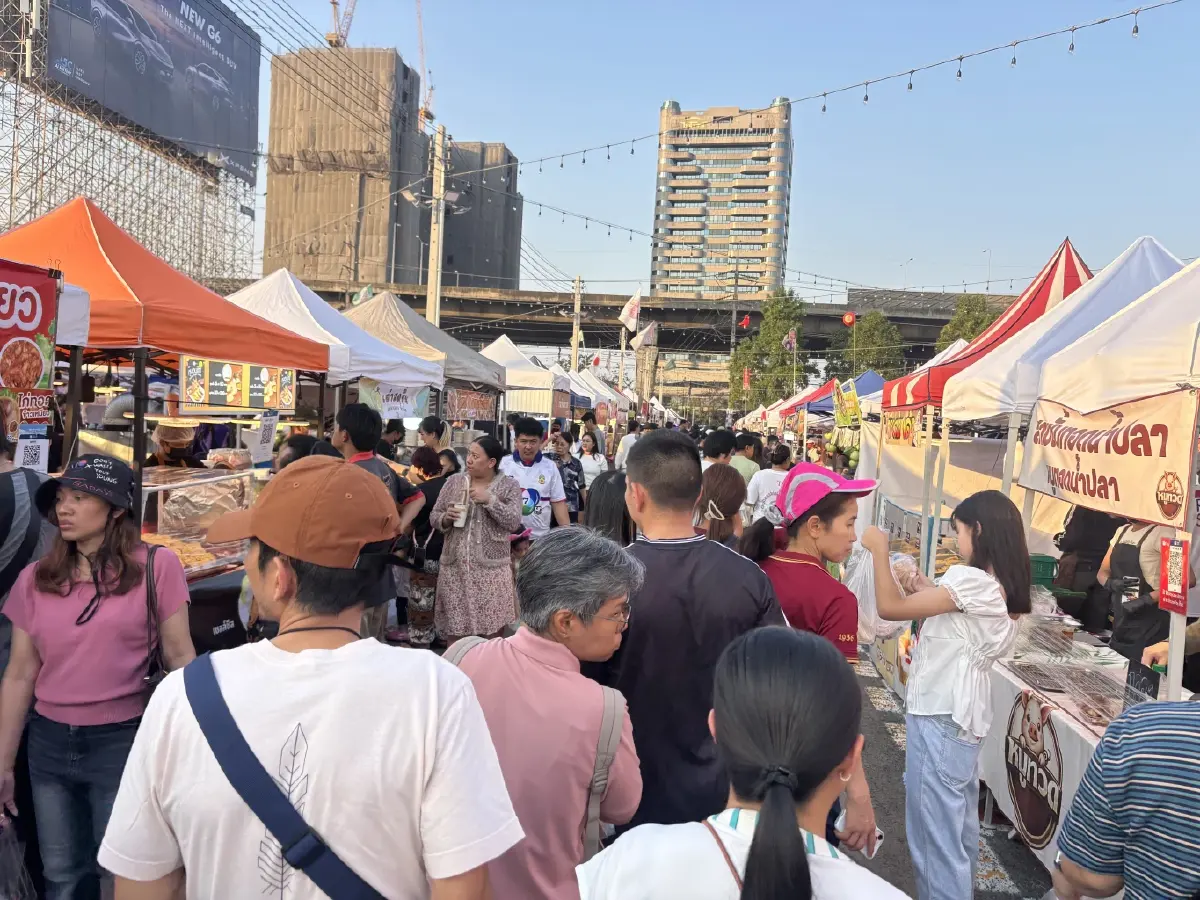 เปิดวันแรก ตลาดเซฟวันโก บางนา ร้านดังเพียบ ดูเส้นทางเลี่ยงรถติด