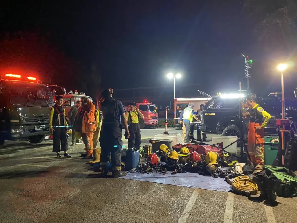 สรุปเหตุระเบิดคลังแสง ตชด.21 สุรินทร์ EOD เร่งกู้ซาก RPG ตกค้าง