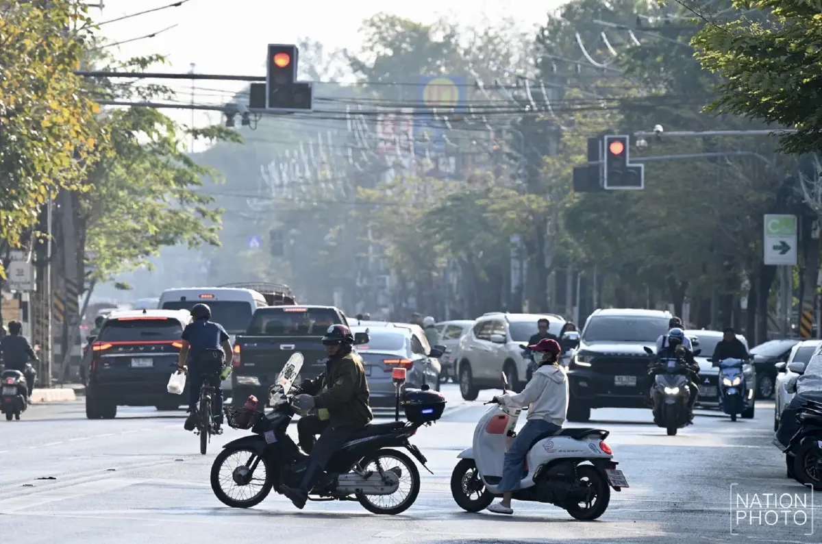 ฝุ่นเหนือเริ่มขยับ PM2.5 ระดับปานกลางหลายพื้นที่ จับตาพรุ่งนี้เสี่ยงสะสมสูง