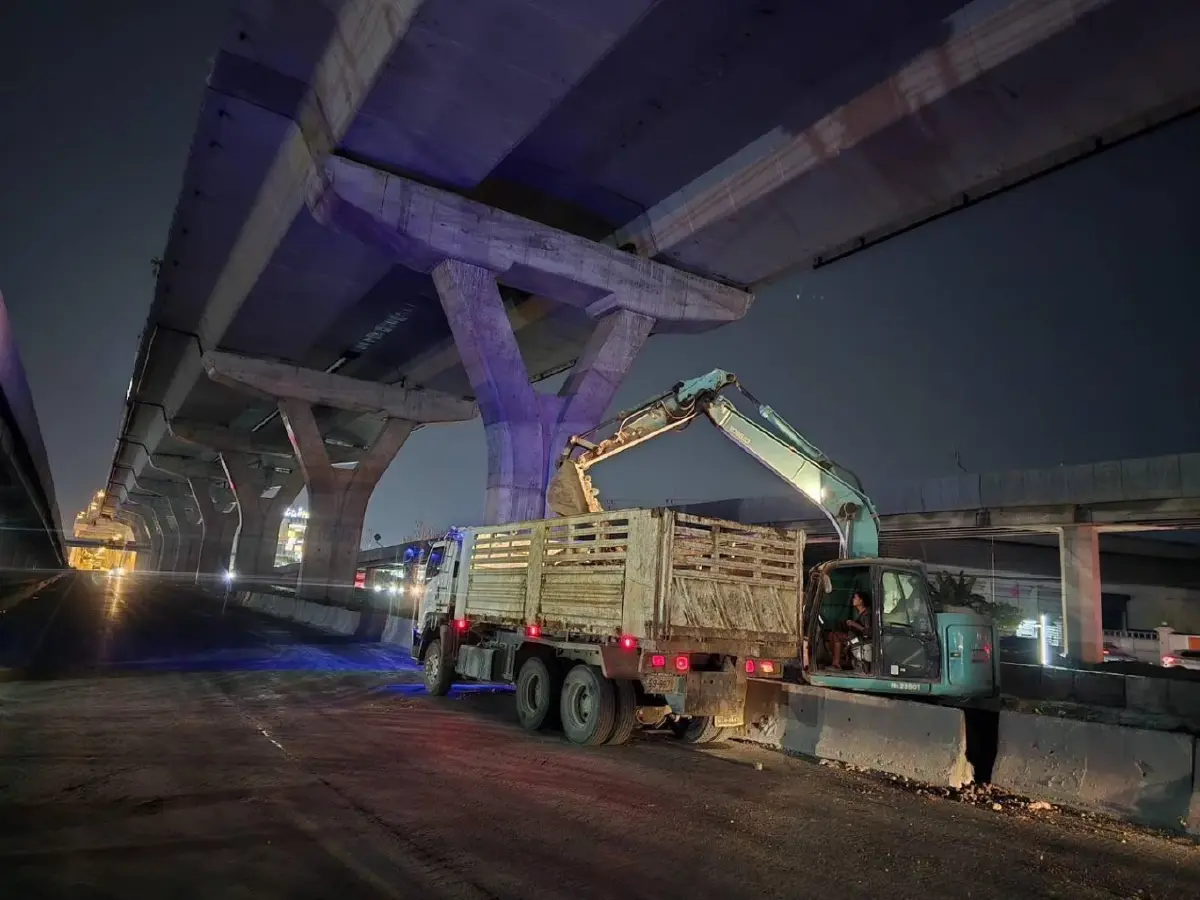 กรมทางหลวง กางแผน 5 มิติ รื้อสะพานพระราม 2 หลังเหตุเครน M82 ถล่ม
