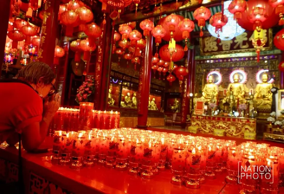 ตรุษจีน 2569 วัดเล่งเน่ยยี่ เยาวราช​ คนแน่น แห่ไหว้ขอพรสิ่งศักดิ์สิทธิ์เสริมสิริมงคล