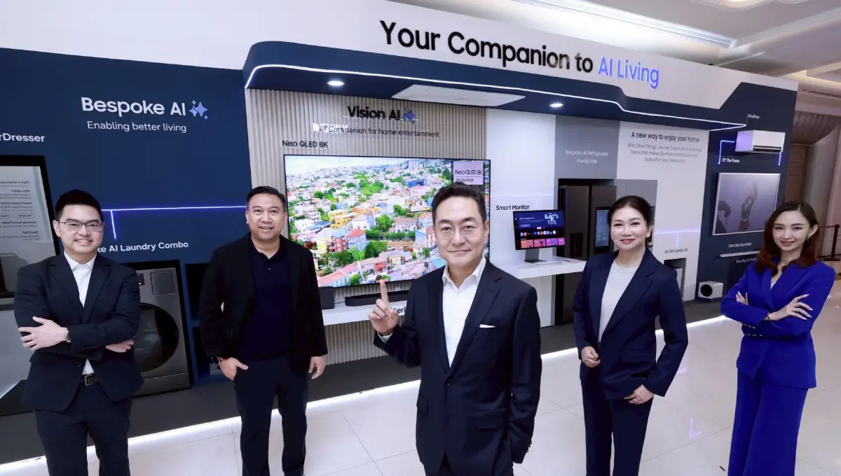 เครื่องใช้ไฟฟ้า Samsung ยุคใหม่ เข้าสู่ยุค AI Living ฉลาดกว่าเดิม