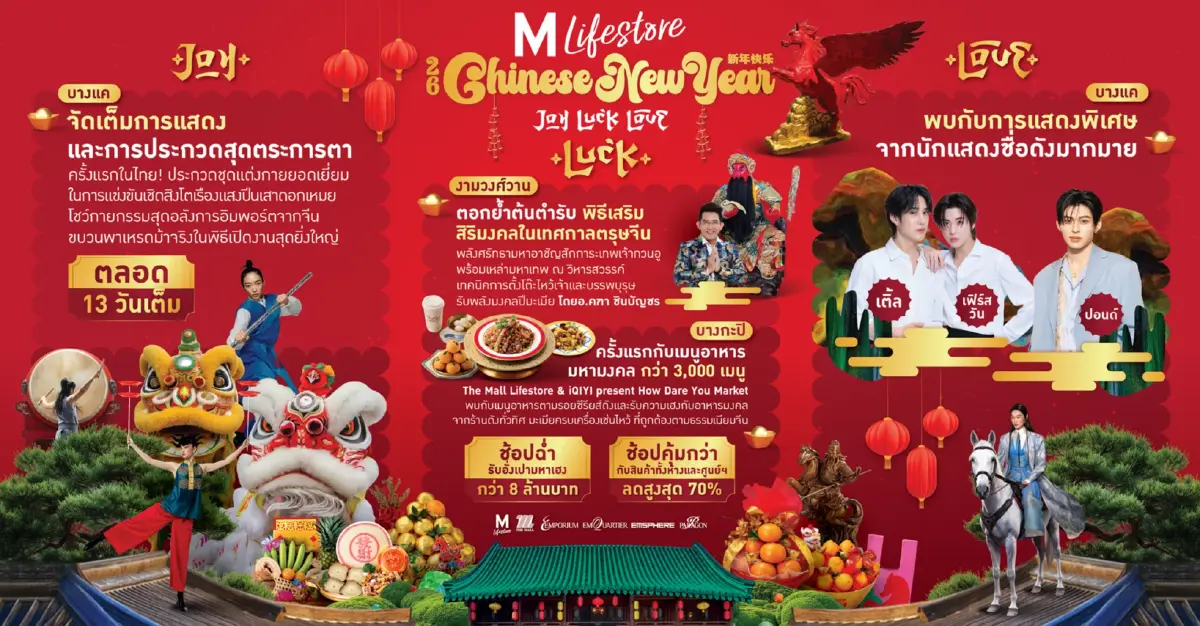 พลิกนิยาม Chinese New Year สู่ 'Lifestyle Experience' ดักกำลังซื้อ Gen Z