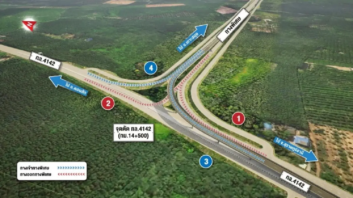 กทพ. เดินหน้าชง ครม.ลุย 'ทางด่วนสมุย' 7.4 หมื่นล้าน คาดสร้างปี 71