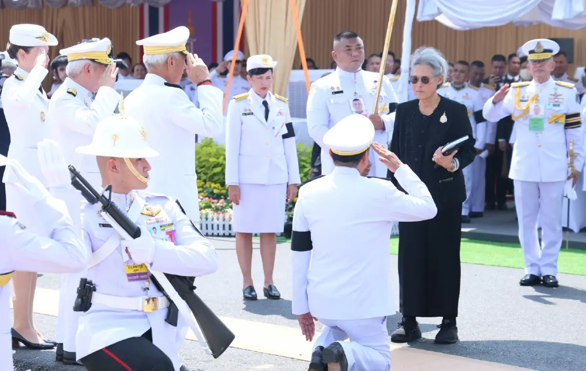 กรมสมเด็จพระเทพฯ ทรงประกอบพิธีปักหมุดวางผังก่อสร้างพระเมรุมาศ