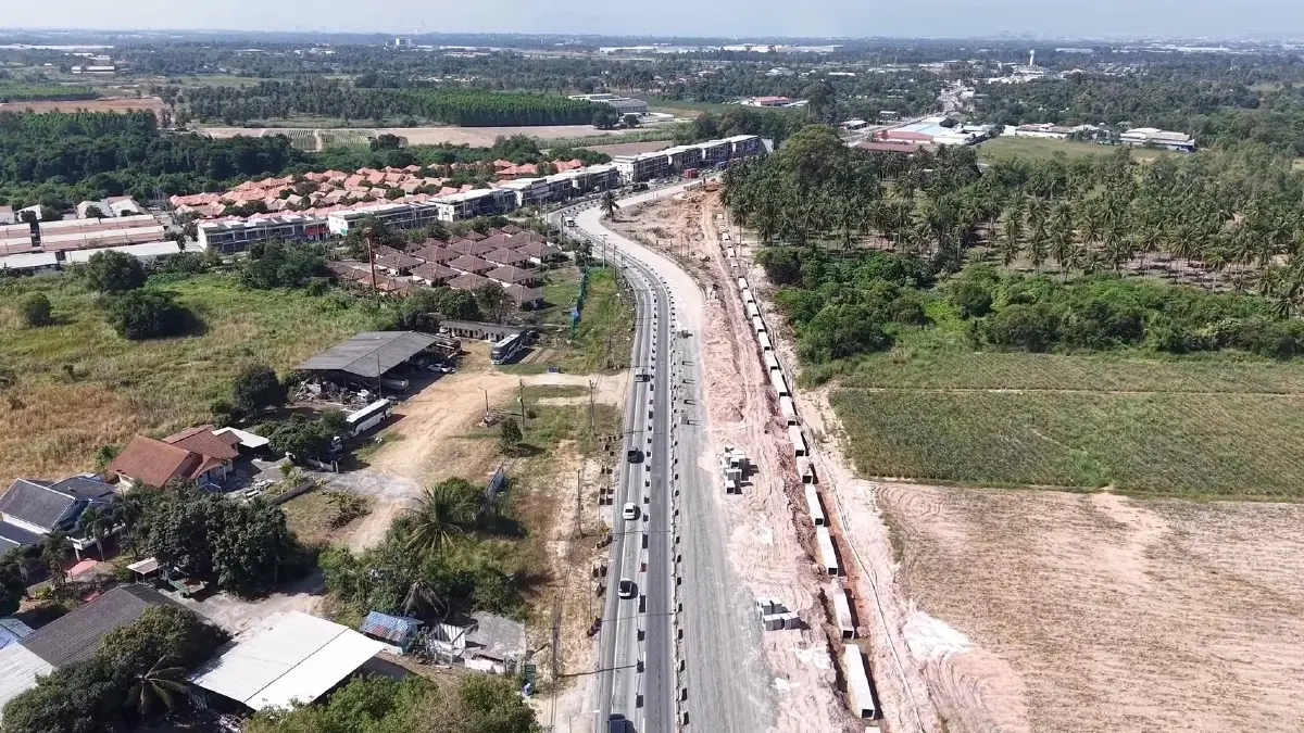 ทช. เร่งขยายถนน รับการเติบโตนิคมอุตสาหกรรมภาคตะวันออก