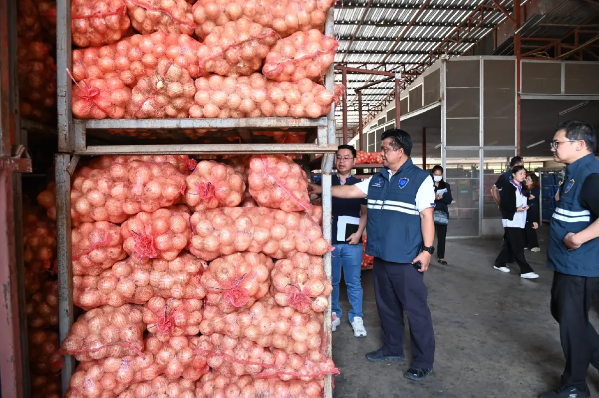"พาณิชย์ "ลุยพยุงราคาหอมหัวใหญ่เชียงใหม่ คุมเข้มนำเข้า ดูแลตลาดช่วงพีค