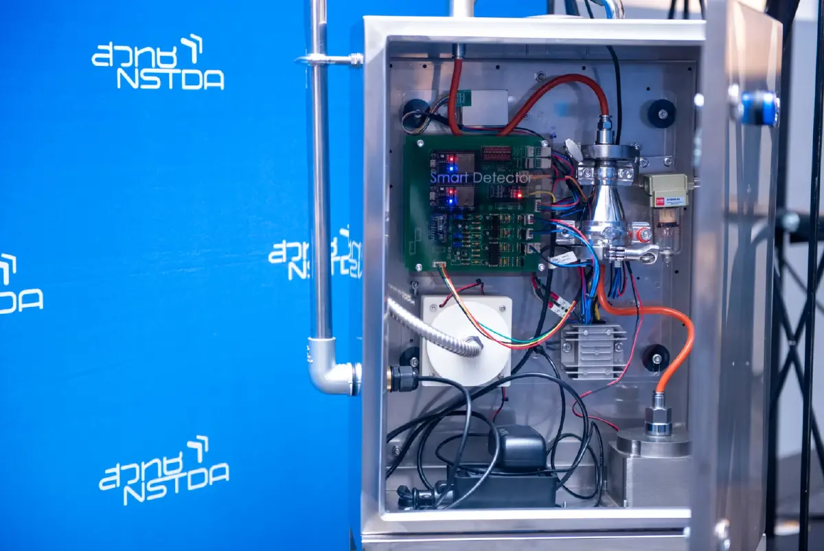 ‘e-Nose’ จมูก AI ดมกลิ่น สืบหาต้นตอฝุ่นพิษ PM2.5 ทั่วไทย