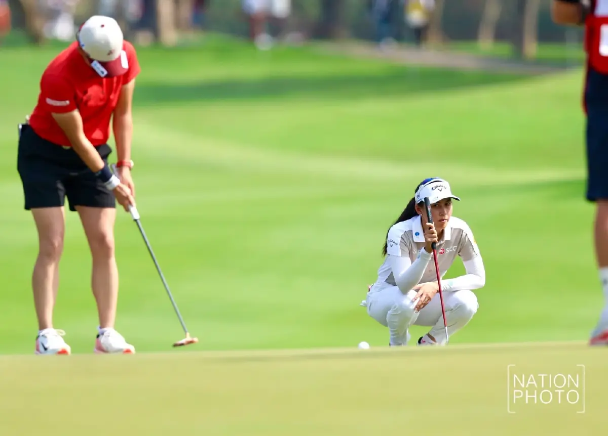 'โปรพราว' ผงาดนำวันแรก กอล์ฟฮอนด้า แอลพีจีเอ ไทยแลนด์ 'เม-จีโน่' รั้งอันดับ 6 ร่วม