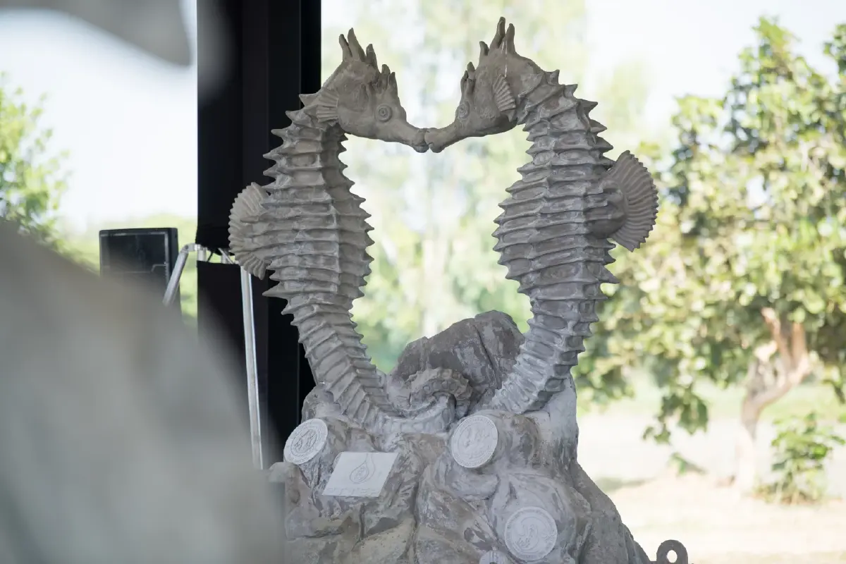 ประติมากรรม Ocean for Life ลานศิลปะใต้ทะเลแห่งใหม่เพื่อการอนุรักษ์ท้องทะเล