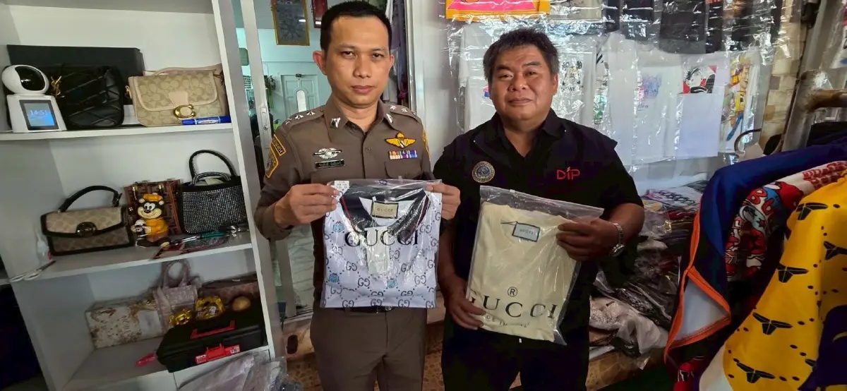 กรมทรัพย์สินทางปัญญา โชว์ผลงาน จับกุมสินค้าละเมิดทรัพย์สินทางปัญญา ยึดของกลางกว่าหมื่นชิ้น