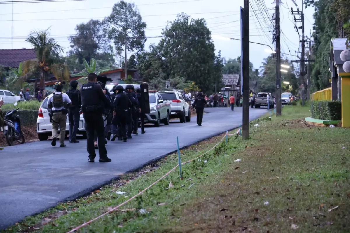 เปิดข้อหาหนัก! หนุ่ม 18 คลั่งกราดยิง รร.สงขลา พยายามฆ่า-ชิงปืนหลวง