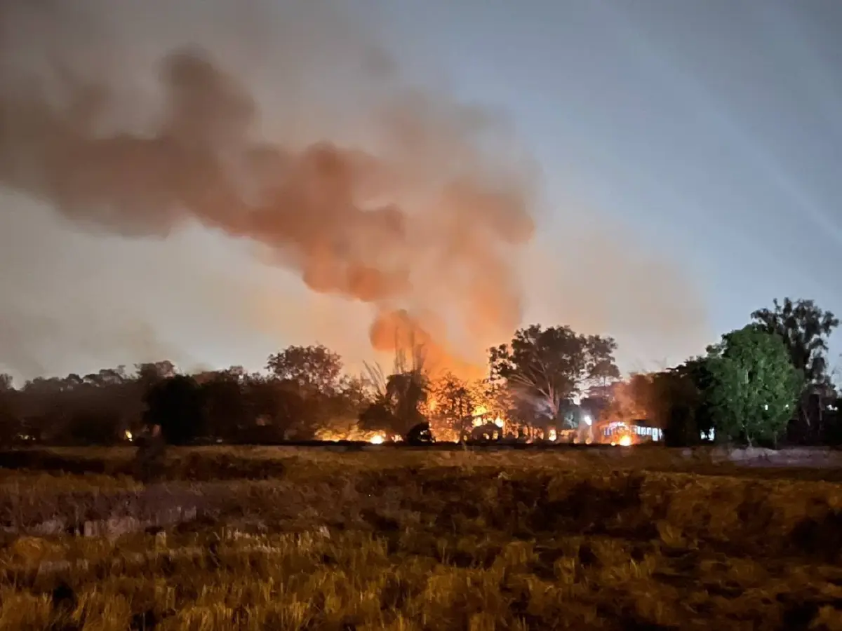 สรุปเหตุระเบิดคลังแสง ตชด.21 สุรินทร์ EOD เร่งกู้ซาก RPG ตกค้าง