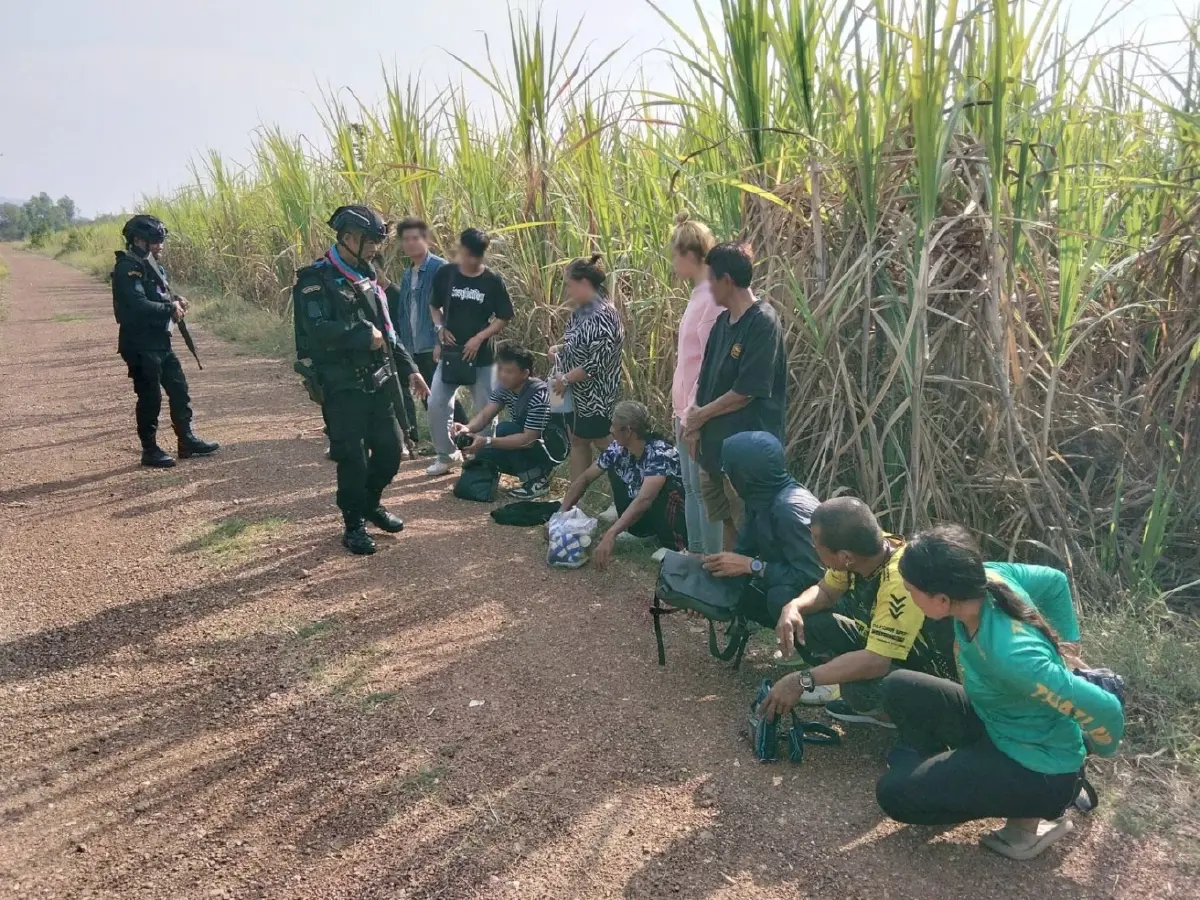 จับคนไทย 13 คาไร้อ้อย ถูกลักพาไปปอยเปต เปิดบัญชีธนาคารออนไลน์